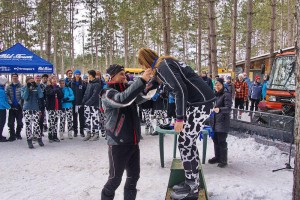 Bruce Ski Club, 2016 West Hill Invitational, cross-country ski race, award ceremony