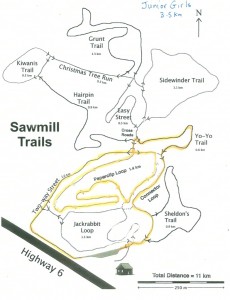 Westhill Invitational Map 3.5km