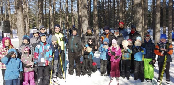 Bruce Ski Club, Bruce County, Ontario, Jackrabbits - group picture