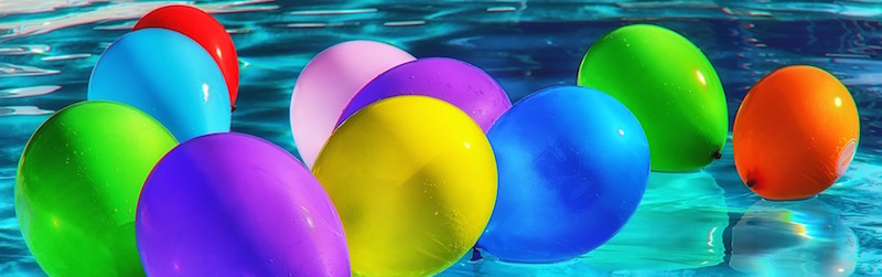 Balloons on Water (Pixabay)