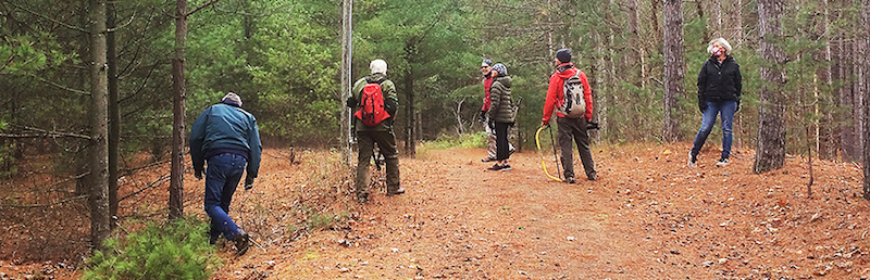 Sawmill Nordic Centre trail cleanup