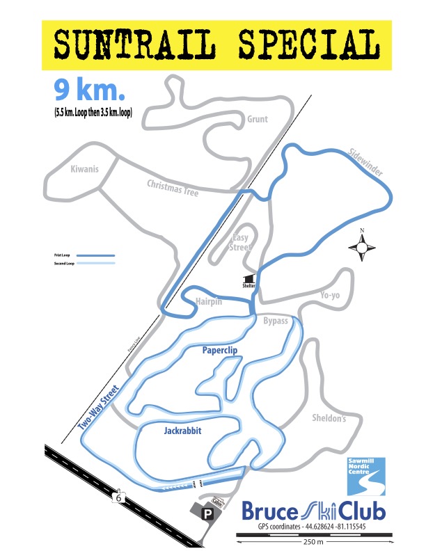 2022-Suntrail-Special-Cross-Country-Ski-Race-Map-9km