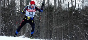 Bruce Ski Club - Ontario Masters Ski Race 2016 - Skier Competing