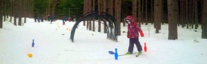 Bruce Ski Club - Jackrabbit cross-country ski program - Child skiing