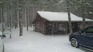 Ski Hut at the Bruce Ski Club's Sawmill Nordic Centre, Hepworth, Ontario