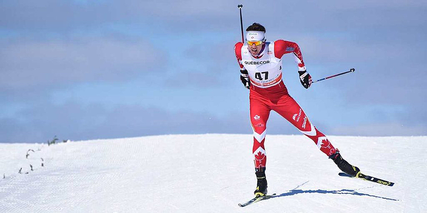 Julien Smith cross-country ski race